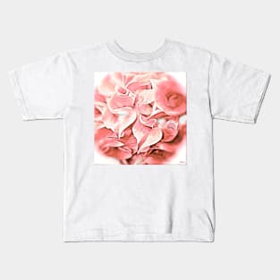 Calla Lily Pink Impression Kids T-Shirt